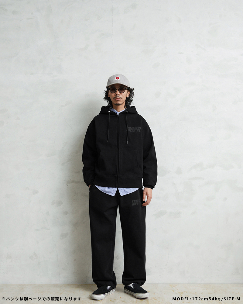 WAIPER.inc ワイパーインク REFLECTIVE LOGO フルジップパーカー