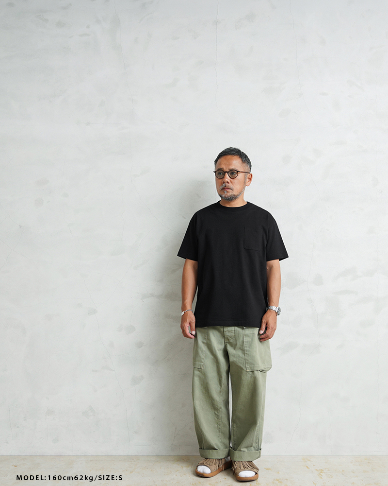 WAIPER.inc ワイパーインク 2-Pack クルーネック S/S ポケットTシャツ