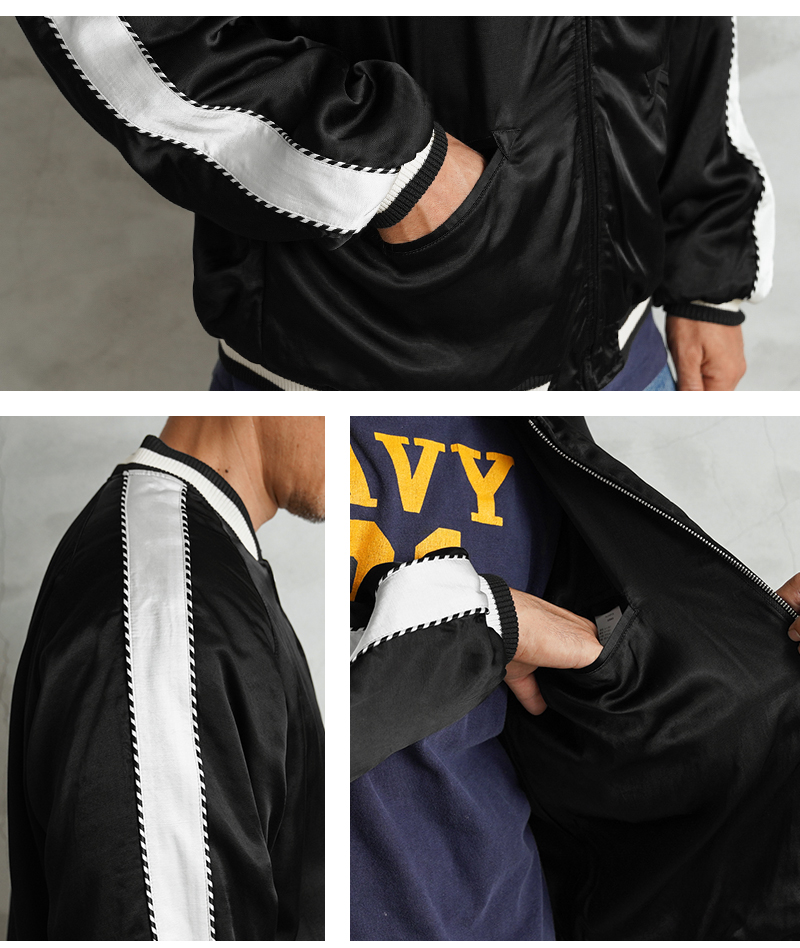 SOUVENIR JACKET / スーベニアジャケット ”Suka” Rayon fabric