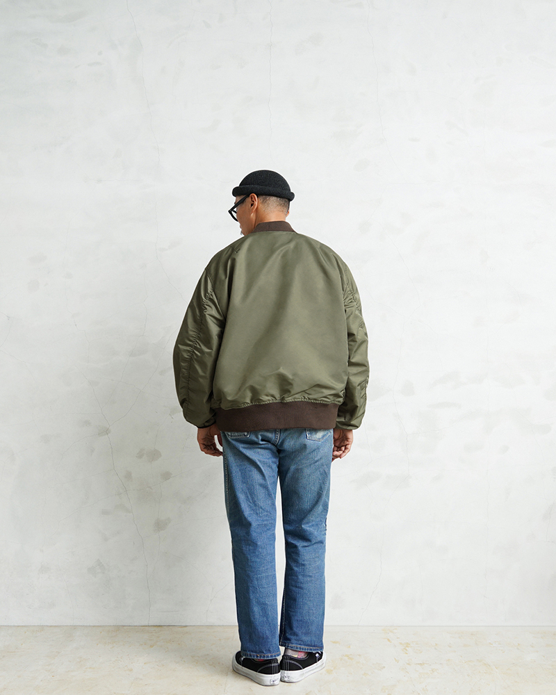 WAIPER.inc 米軍 L-2 フライトジャケット MIL-J-5391モデル OD