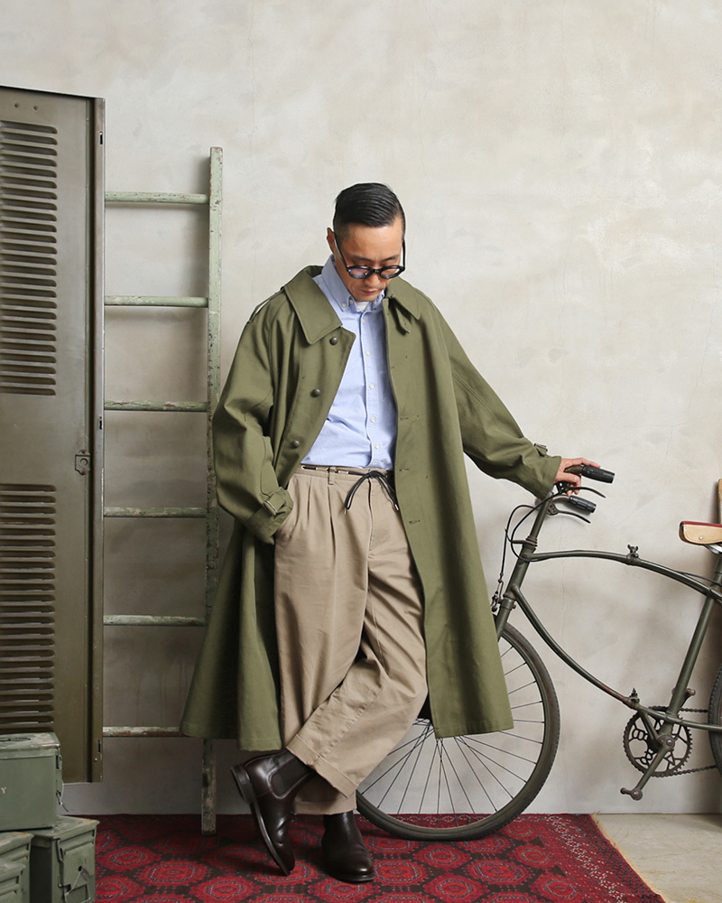GYPSY&SONS モーターサイクルコート WAIPER.inc フランス軍 MOTORCYCLE COAT モーターサイクルコート