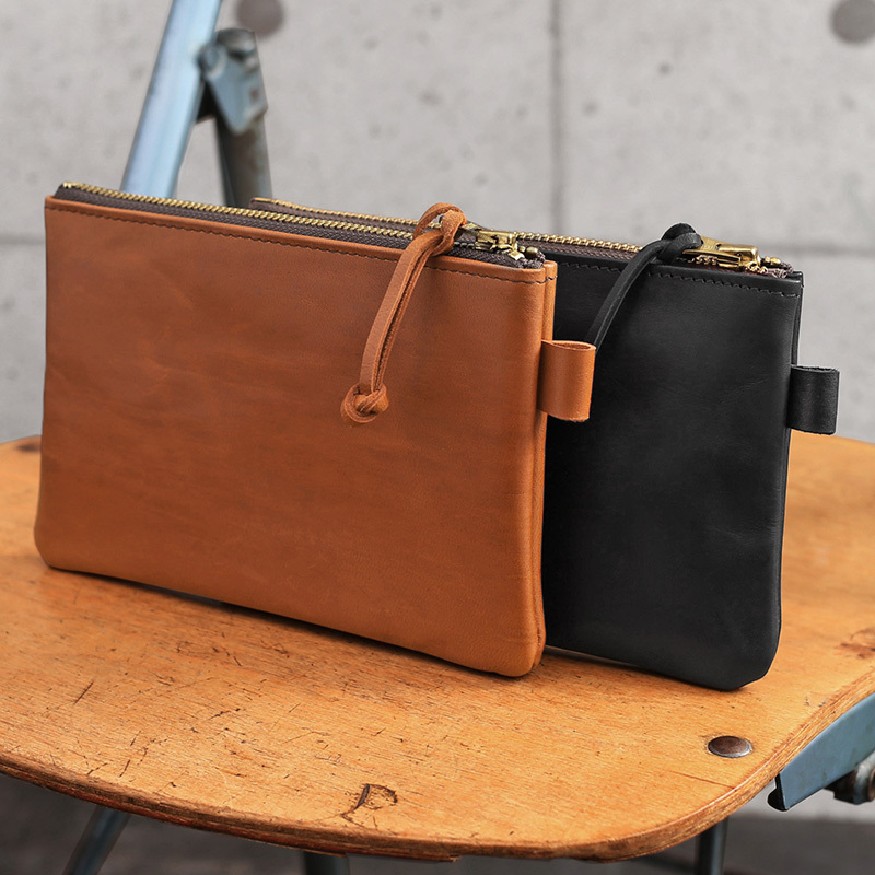 Y'2 LEATHER ワイツーレザー BG-11 ホースハイド レザーポーチ
