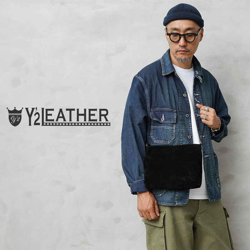 Y'2 LEATHER ワイツーレザー BG-18 ナチュラルスカーホース
