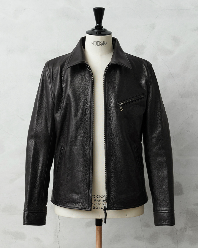 Y'2 LEATHER ワイツーレザー SR-42 STEER OIL SINGLE BREASTED