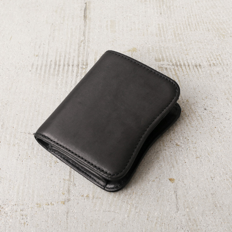 ワイツーレザー　Y2LEATHER 二つ折り財布 黒 ワイツーレザー Y2LEATHER 二つ折り財布 黒 小物