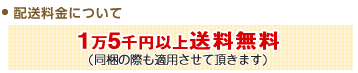 配送料金について