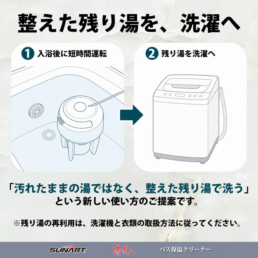 即納 バス保温クリーナー 湯美人【当店だけの15ヶ月保証付き】浴槽に