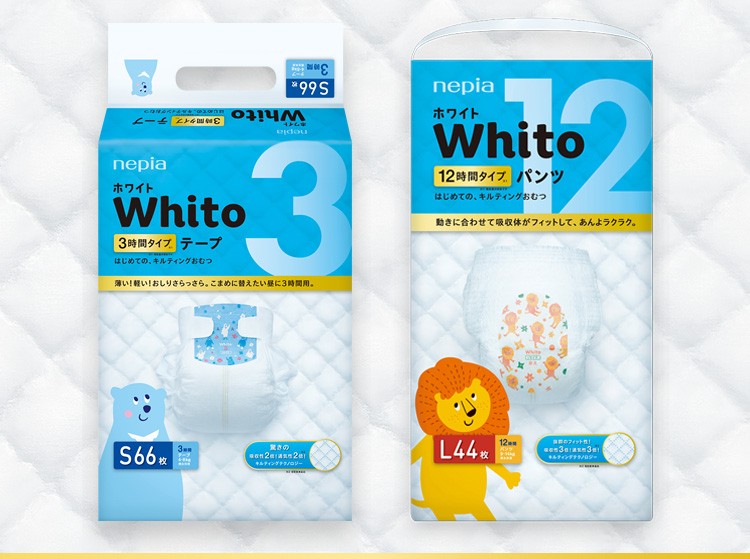 新着入荷の通販 ネピア ネピア Lサイズ （ホワイトパンツ） Whitoパンツ パンツ