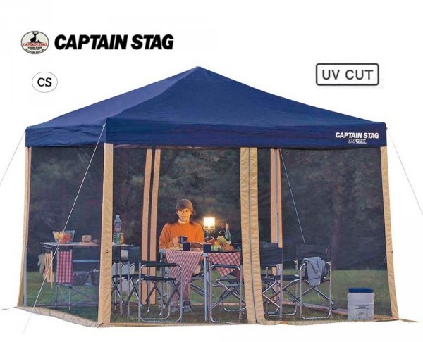 CAPTAIN STAG キャプテンスタッグ スクリーンパネル 300×200UV M-3174 キャンプ アウトドア おしゃれ バーベキュー レジャー ピクニック 海 山 パール金属｜wakui-bouhanbousai