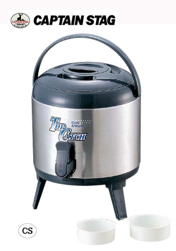CAPTAIN STAG キャプテンスタッグ トップキャッチ ウォータージャグ6L M-5030 キャンプ アウトドア おしゃれ バーベキュー レジャー ピクニック パール金属