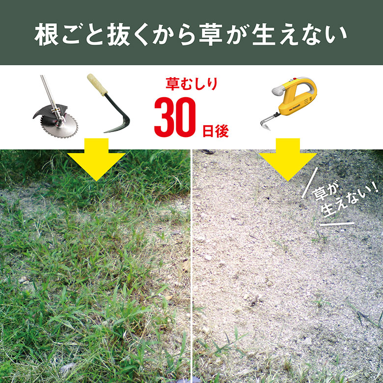 ※オマケプレゼント※草刈り機 雑草抜き ムサシ...の詳細画像5