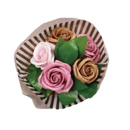 店舗良い 入浴剤 花束 カフェ オ レ カラーブーケ 花のカタチの入浴剤 花 アレンジメント アレンジ Q Fla Noteworthy Collectibles Com