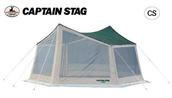 CAPTAIN STAG キャプテンスタッグ CS ヘキサメッシュタープUV M