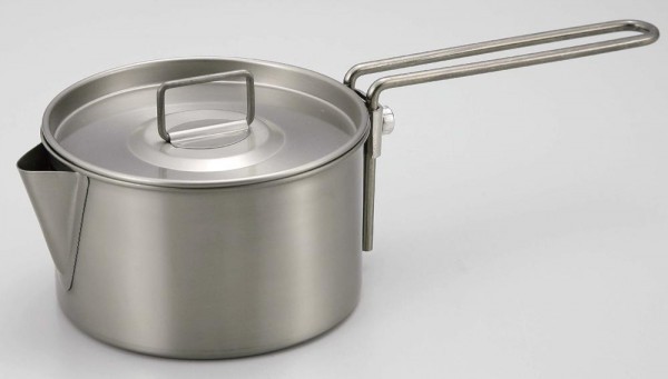 CAPTAIN STAG キャプテンスタッグ チタン製 ケットルクッカー900ml M-9082 難民キャンプ アウトドア 今めかしい 丸焼き 余暇 ピクニック パール金属