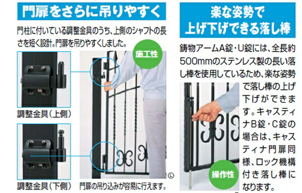 門扉 コラゾン２型 門扉 08-12 両開き 門柱タイプ LIXIL 高品質の