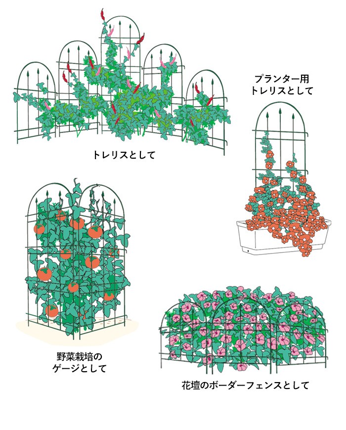 ☆未使用☆ スキルスクリーン No.182 花と門(アーチ) 85×120cm Amazon | スクウェア・エニックス(SQUARE ENIX) フロント