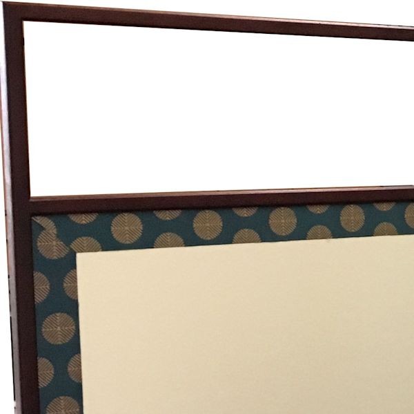 風炉先屏風 尺八寸 1尺8寸 上透し 玉桑枠（角） 裏白 茶道具 茶室用品