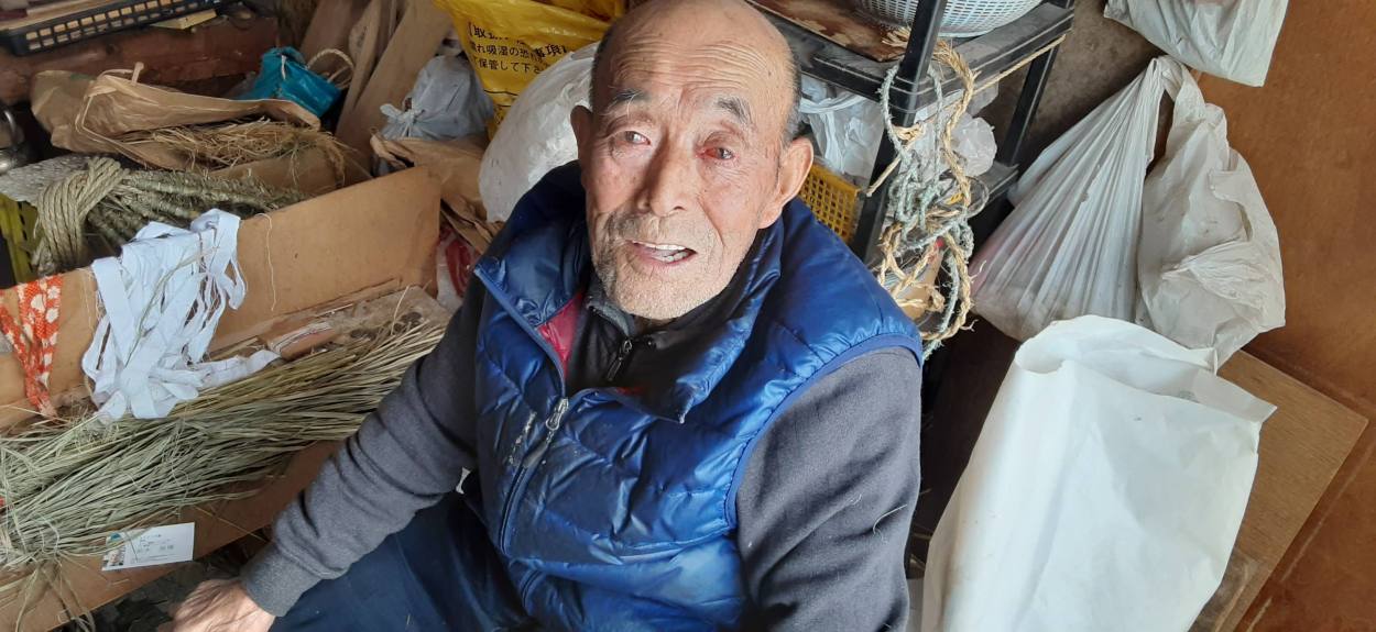 秋田の元気なお爺ちゃん