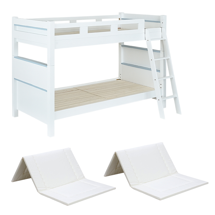 マットレス付き 耐震設計 分割可能 二段ベッド 2段ベッド 二段ベット 2