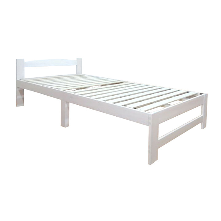ベッド ベッドフレーム シングルベッド フレーム単品 天然木 木製ベッド 脚付きベッド フロアベッド 98×198cm パイン材ベッド  ARP2(アープ2) シングル 3色対応