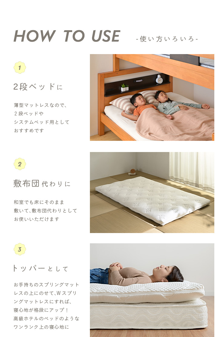 smart-i 接触冷感 セミダブル マットレス ポケットコイル オール