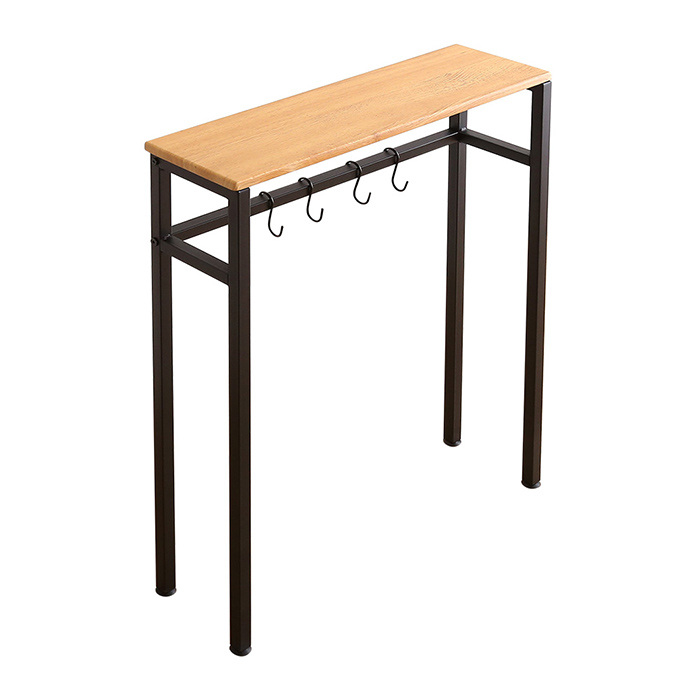 サイドテーブル 飾り棚 スリムで便利なコンソールテーブル Clout クラウト CLT-60--SB...