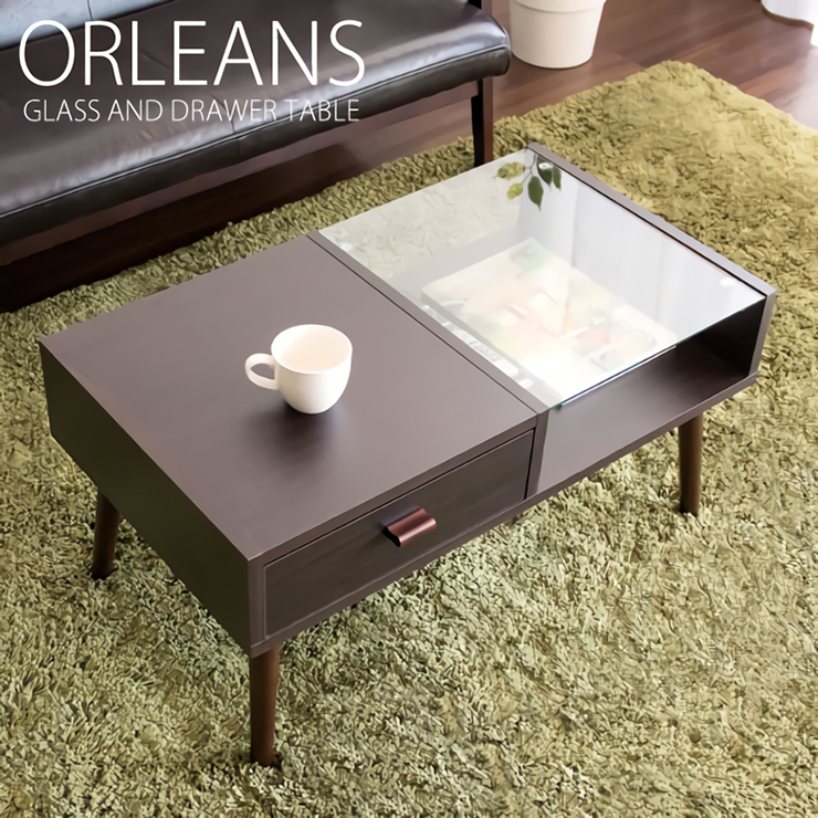 センターテーブル ORLEANS(オリンズ) 3色対応 幅80cm CT-845 : 家具