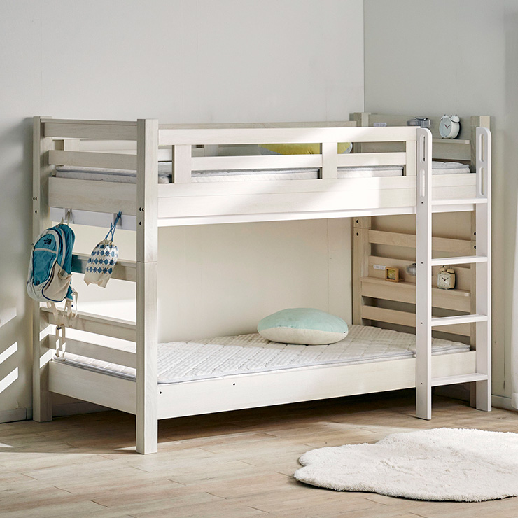 特許構造 2段ベッド 二段ベット シングルベッド すのこベット 子供