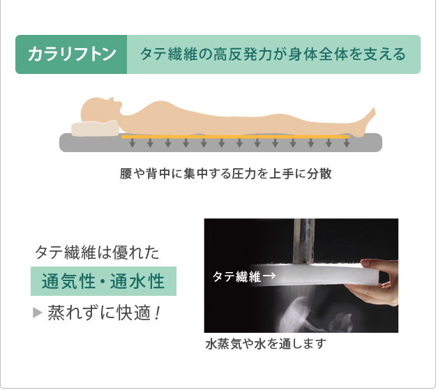 軽い・高反発・強力除湿 敷き布団 セミダブル 吸湿 防ダニ 防カビ 防臭 ウォッシャブル オールインワン敷布団 karariFuton(カラリフトン) SD  セミダブルサイズ : 220202 : 家具通販のわくわくランド - 通販 - Yahoo!ショッピング