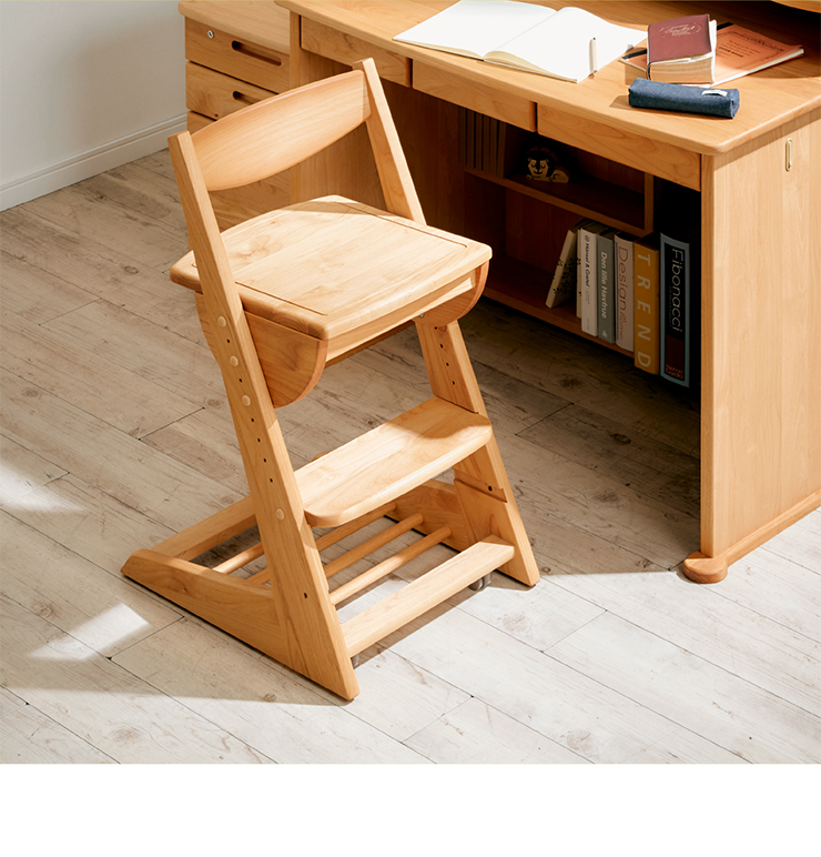 国産 完成品 アルダー無垢材使用 国産 日本製 学習机椅子 木製 学習 