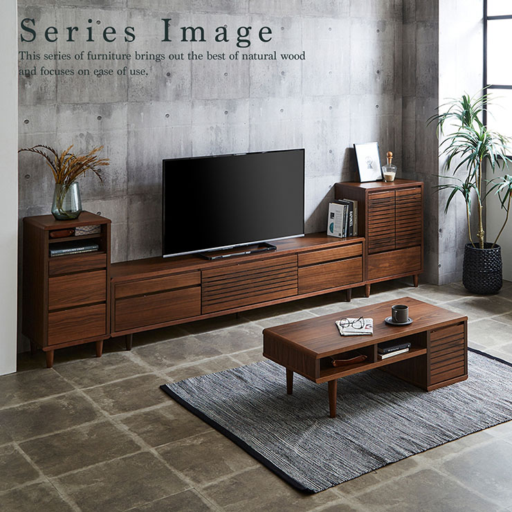 テレビボード テレビ台 200cm 引き出し 完成品 オーク