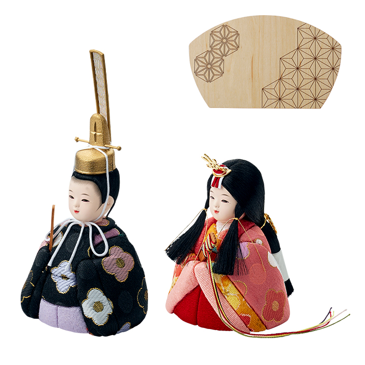 日本製 雛人形 ひな人形 コンパクト お雛様 ひな祭り 雛祭り 雛まつり