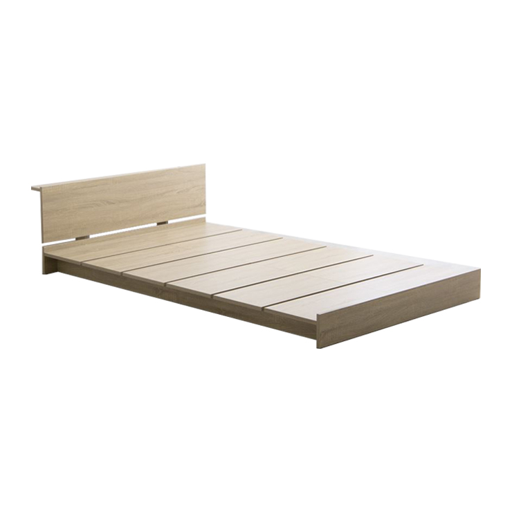 寝具 おしゃれ Yuseong 幅120cm幅広すのこローベッド ヘッドボード