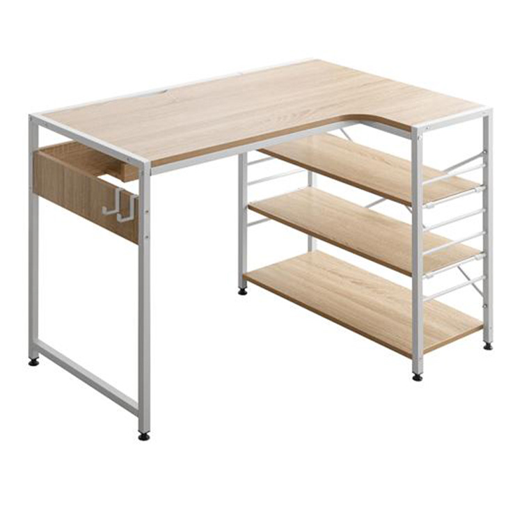 パソコンデスク デスク 幅100cm 左右組み替え可能 L字デスク PCデスク