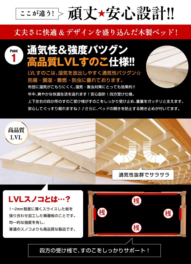 耐荷重700kg 業務用可 ハンガーフック付き ロフトベッド ロフトベット 大人用 子供用 GSOLID H180cm 梯子無 ライトブラウン :  1089178-1089180 : 家具通販のわくわくランド - 通販 - Yahoo!ショッピング