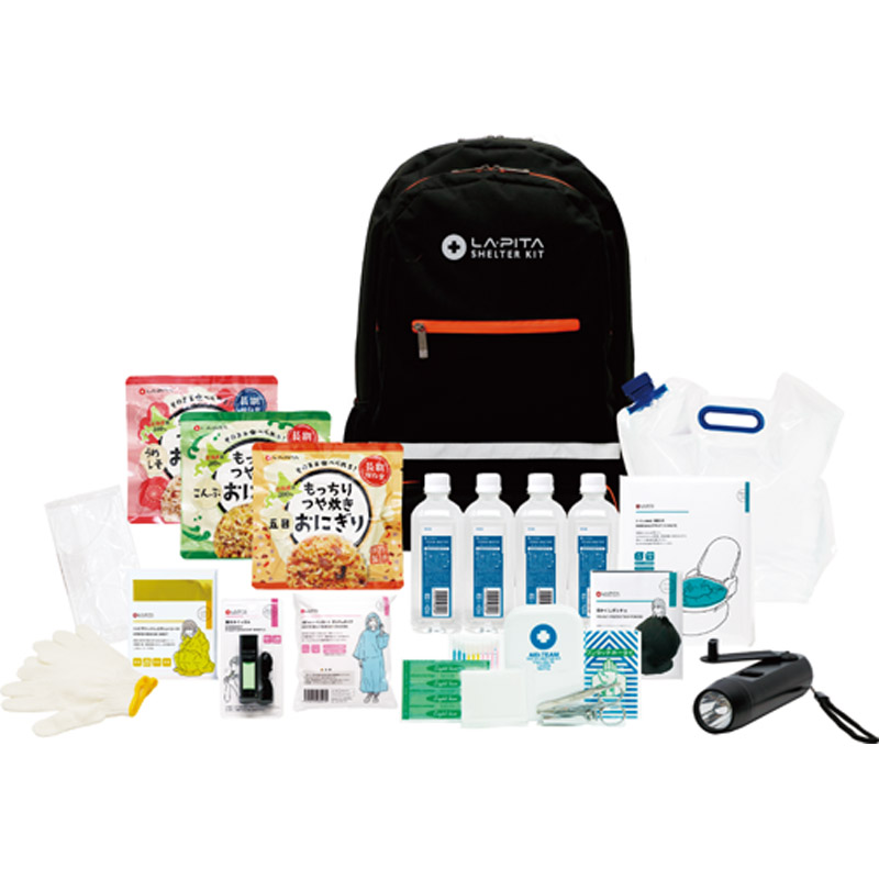 防災セット ラピタ（非常用持ち出しセット）｜避難生活用品｜防災