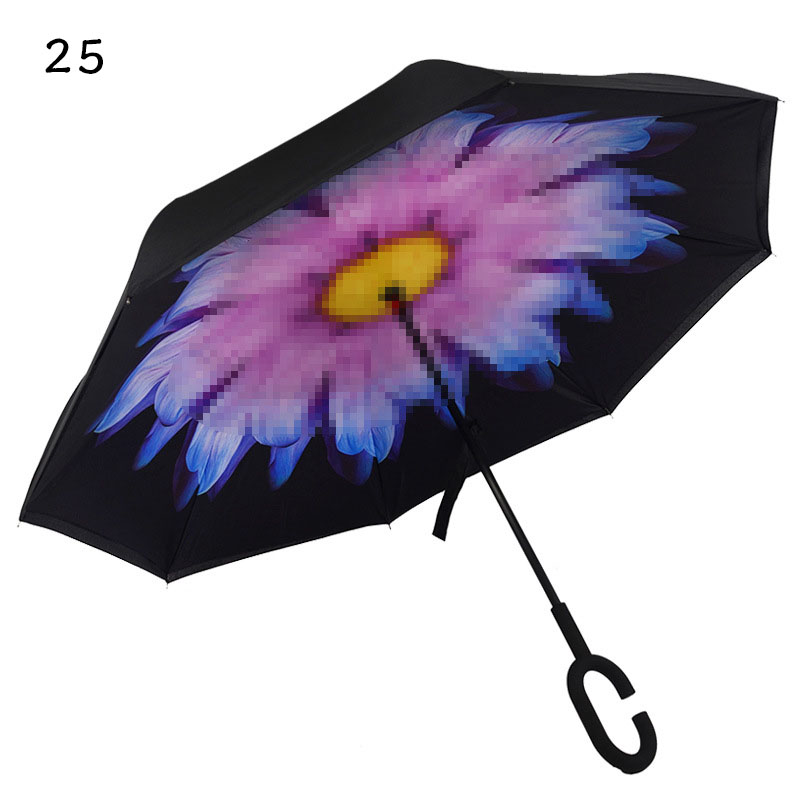 逆さ傘 傘 晴雨兼用 さかさ傘 さかさかさ さかさま傘 レディース メンズ 日焼け対策 UVカット 逆向き 逆さまの傘 長傘 濡れない 110cm