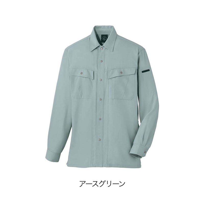長袖シャツ [年間(定番)] 自重堂 Code Name G 64104 (表