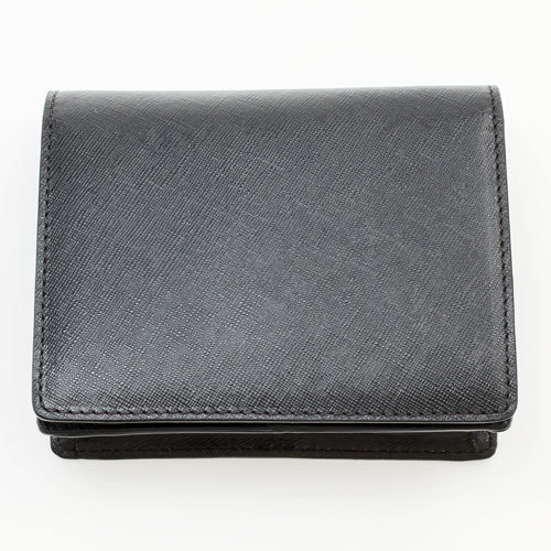 NEW Della レザー 本革 牛革 名刺入れ ファッション ブラック 黒