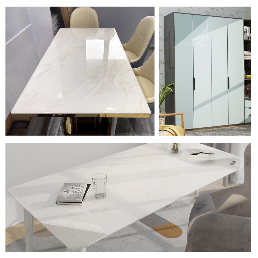 家具保護シート テーブル保護シート 1m 幅60cm 透明 保護シート 棚保護シート 貼ってはがせる 傷防止 汚れ防止 粘着 リメイクシート 傷対策 汚れ対策 キズ |  | 08