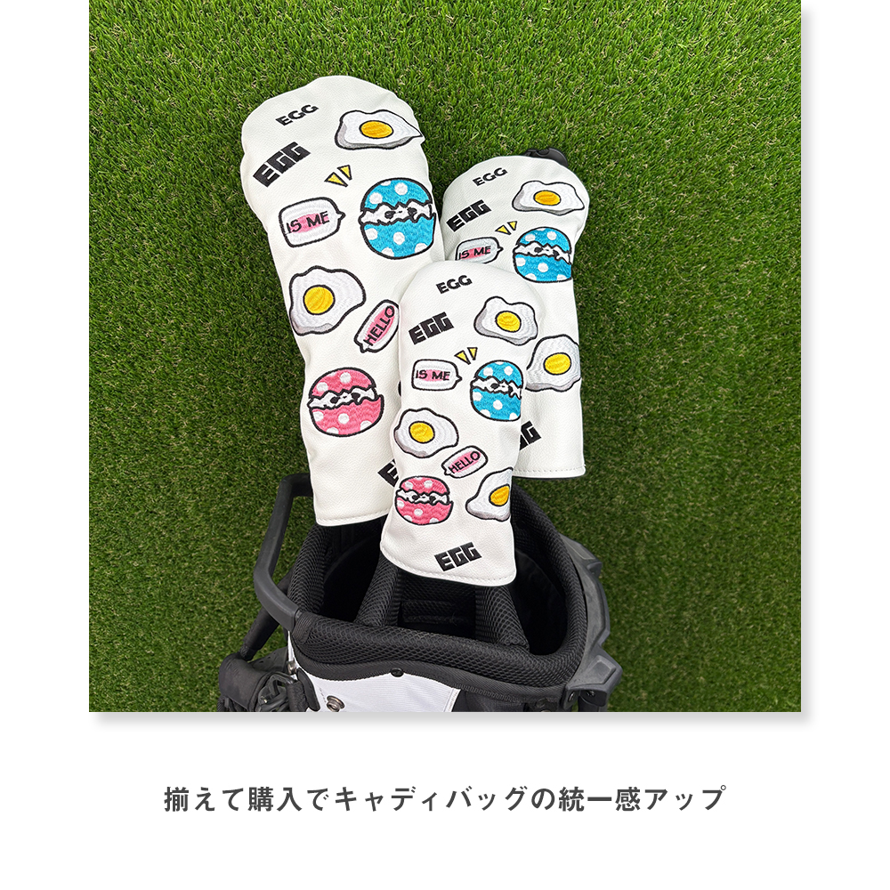 ヘッドカバー ゴルフクラブカバー ドライバーカバー ウッドカバー