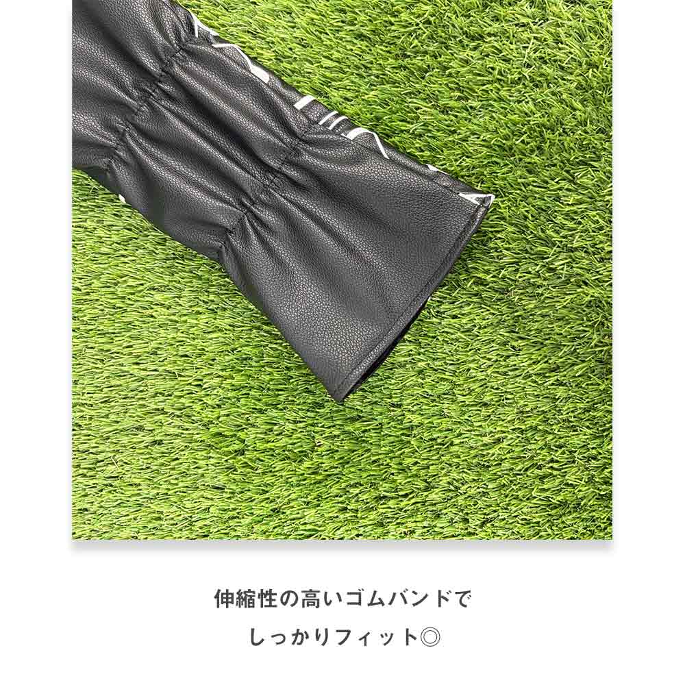 ヘッドカバー ゴルフクラブカバー ドライバーカバー ウッドカバー ユーティリティ FW UT 番手タグ付き 460cc対応 おしゃれ 傷防止 関連画像4