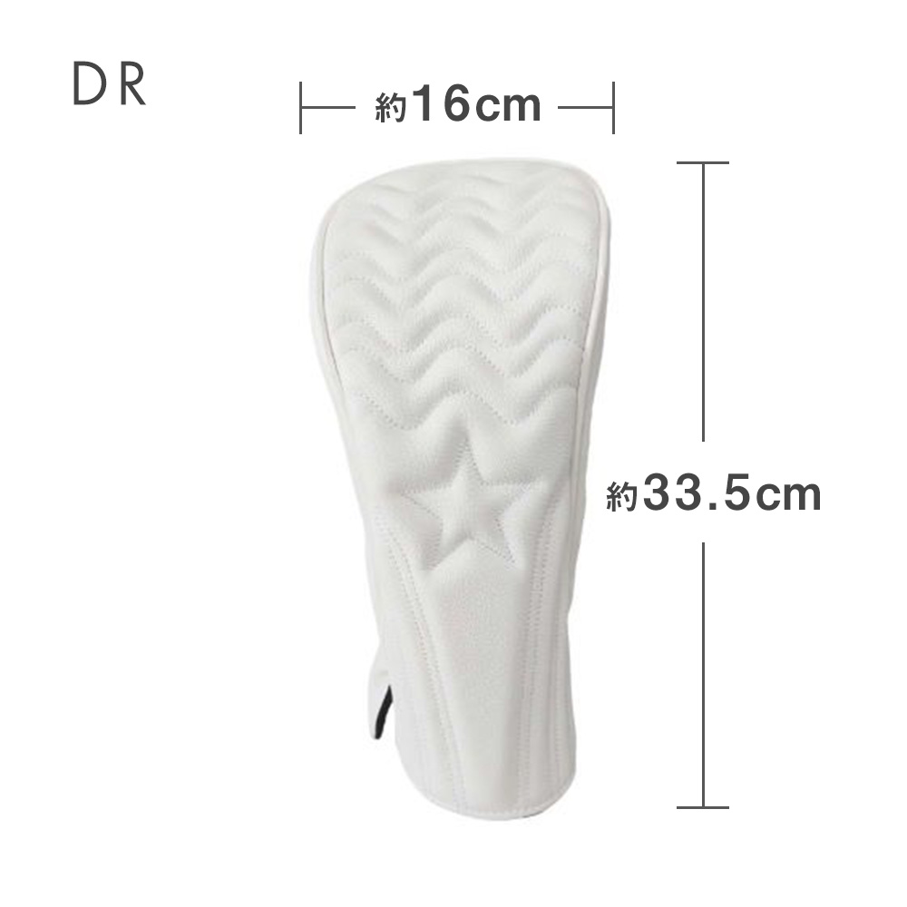 ゴルフ ヘッドカバー 高級pu革 ドライバー ウッド 用 FW 用 ユーティリティ 用 UT ヘッドカバー 単品 波 白 黒 変換ダグ付き |  | 01