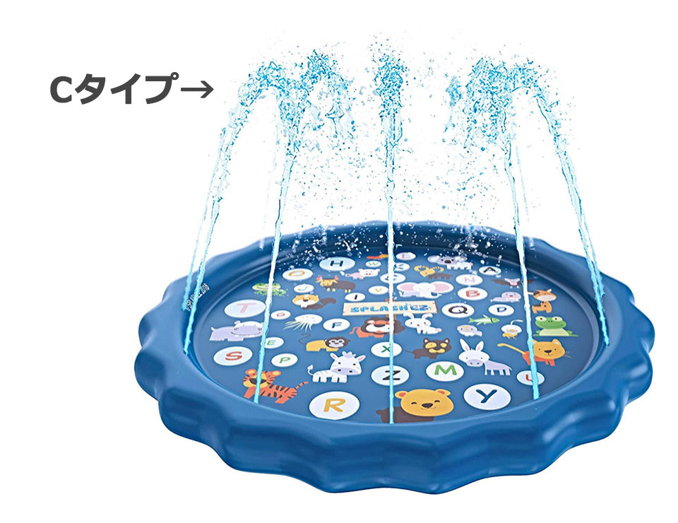 噴水マット スプラッシュパッド ビニールプール 噴水 プール