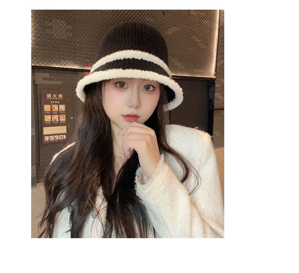 ニット帽 帽子 ニット バケットハット ハット 防寒 冬 シンプル ロング
