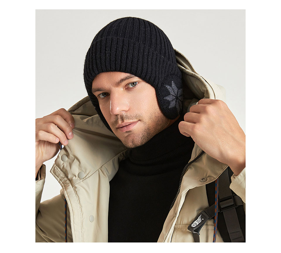 ニット帽 耳あて レディース 耳あて付きニット帽 耳付き ニット ニット帽子