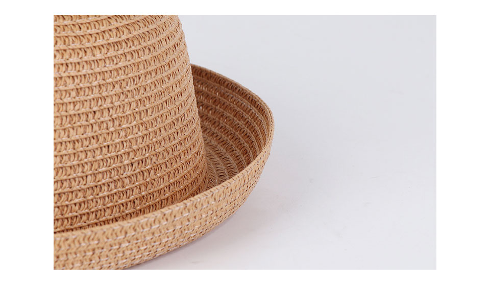 麦わら帽子 キッズ 猫耳付き 男の子 女の子 ゴム付き ひも付き 52 ストローハット キッズ帽子