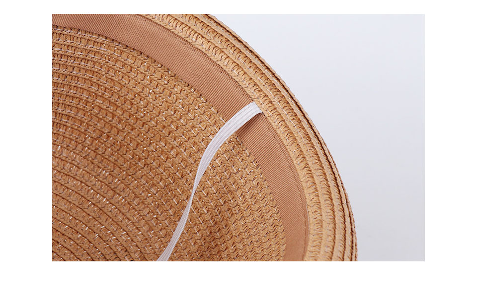 麦わら帽子 キッズ 猫耳付き 男の子 女の子 ゴム付き ひも付き 52 ストローハット キッズ帽子