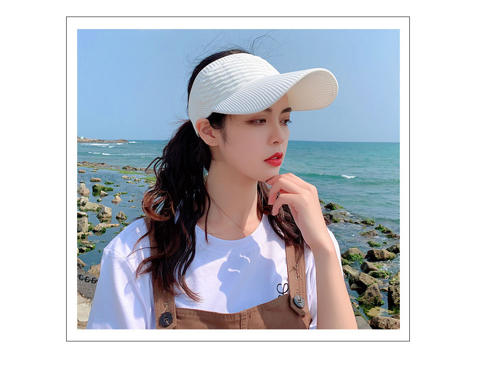 レディース サンバイザー 日よけ帽子 レディース つば広 バイザー サンバイザー
