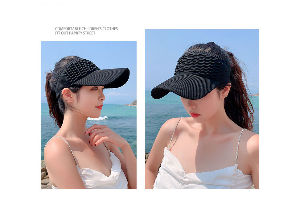 レディース サンバイザー 日よけ帽子 レディース つば広 バイザー サンバイザー